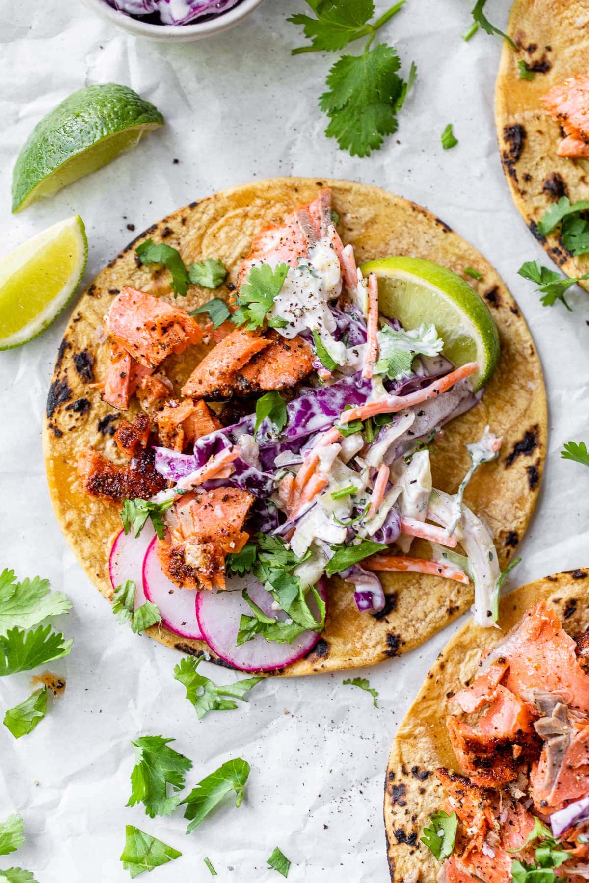 Salmon Taco